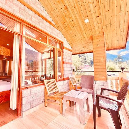 Sagar Resort !! Mountain View ! Luxury Stay ! Family Resort ! Private Parking ! Near Mall Road Manāli Εξωτερικό φωτογραφία