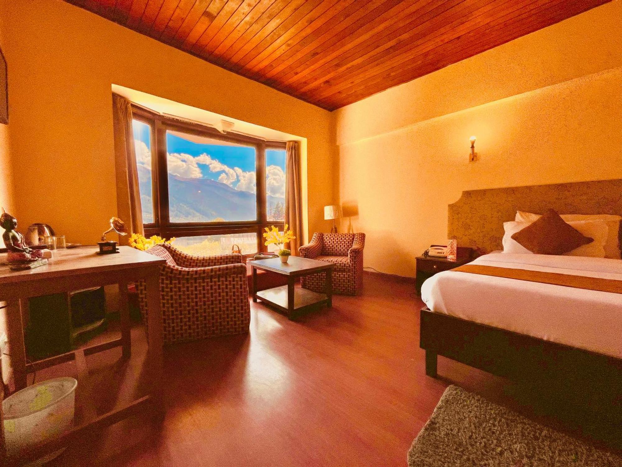 Sagar Resort !! Mountain View ! Luxury Stay ! Family Resort ! Private Parking ! Near Mall Road Manāli Εξωτερικό φωτογραφία
